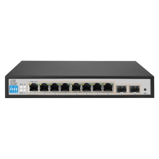 [REYEE-Switch/8p] Reyee Switch PoE Cloud Administrable 10 ports PoE